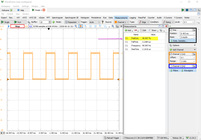 Fall Time High Speed Output with 1K Resistor Fall Time High Speed Output with 1K Resistor